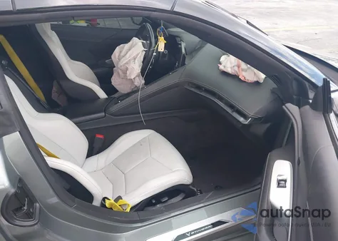 2022 Chevrolet Corvette Stingray Rwd 1Lt из США, поврежденный, VIN 1G1YA3D43N5104936